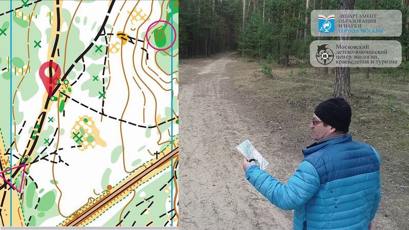 Прием - движение по линейным ориентирам. Ну куда тропиночка меня ты завела...