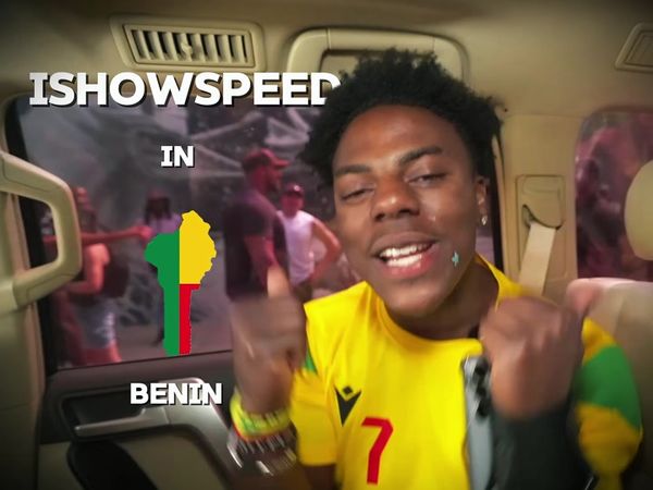 ISHOWSPEED in Benin 🇧🇯 || #ishowspeed #benin #africatour 