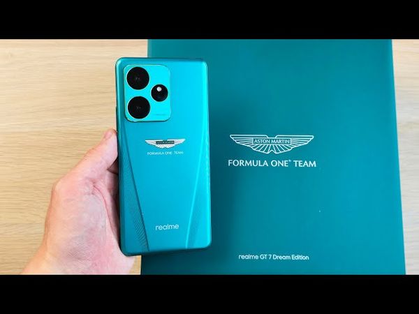 РАСПАКОВКА REALME GT 7 DREAM EDITION - КОЛЛАБОРАЦИЯ С ASTON MARTIN!