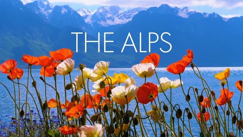 The Alps, AMAZING Beautiful Nature with Soothing Relaxing Music, 4k Ultra HD by Tim Janis