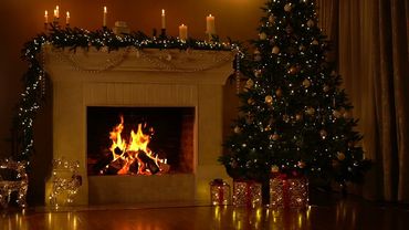 2 ЧАСА МУЗЫКА БЕЗ СЛОВ | Рождественский камин  | Новый год 2023 (видео + музыка)