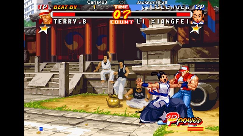 Real Bout Fatal Fury 2 (Fightcade): Match #2: Carls493 Vs. JacksonHFall (8 Matches)