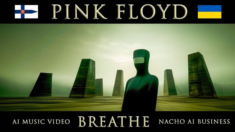 Pink Floyd - Breathe (AI Music Video)