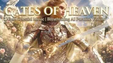 GATES OF HEAVEN 🏰 Epic Celestial Music & Golden Paradise Visuals | 4K Ultra Realistic Fantasy