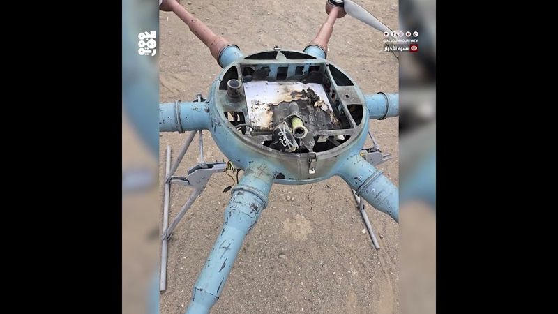 دفاعات المقاومة الوطنية تسقط مسيّرة حوثية إيرانية الصنع