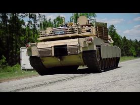 Основний танк Армії США - M1 Abrams.