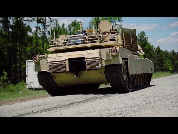 Основний танк Армії США - M1 Abrams.