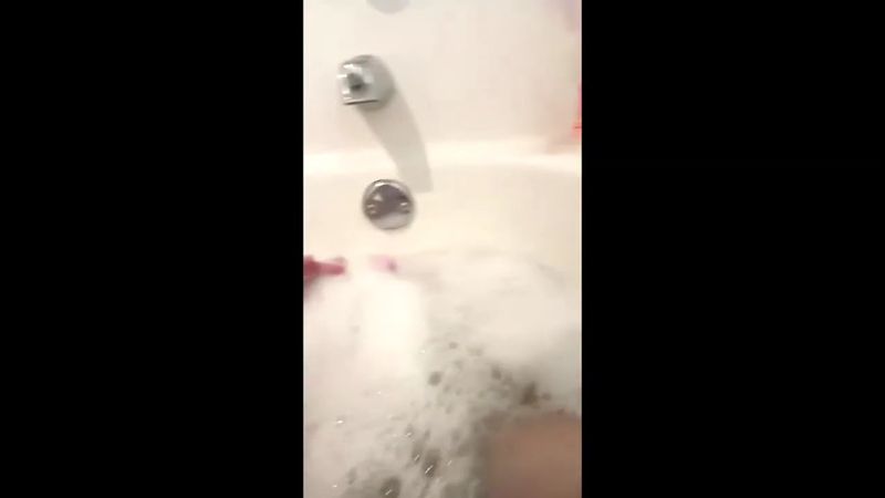 Bath tub night routine 6 with Tia