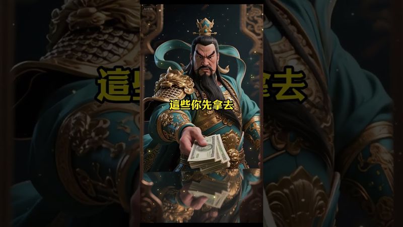 【關公送財：缺錢的人注意！這些你先拿去，過幾天我再給｜好運接住、錢財不缺！】接了，轉發，錢財擋不住！#生肖 #十二生肖 #運勢