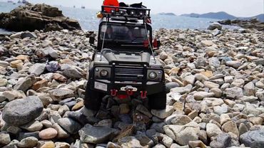 RC RC4WD Gelande 2 D90 Defender Young_do island Next Day RUN II