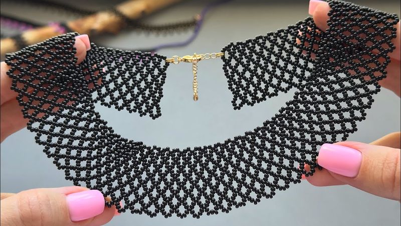 Майстер-клас з плетіння чорної базової силянки