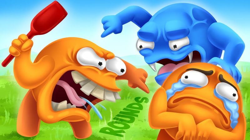 КАЖДЫЙ ДЕЛАЕТ СЕБЯ САМ :D УГАРНАЯ БИТВА КОЛОБКОВ #rounds