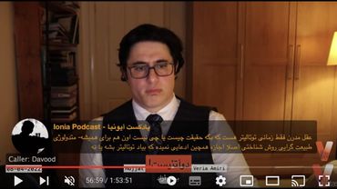 Persian_2Atheists_Veria Amiri_08-04-2022 دوآتئیست_وریا امیری_بحث آزاد