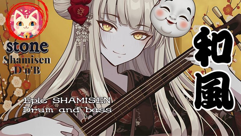 🎭🌸 Epic SHAMISEN Drum and Bass | Japanese Fusion BGM 🌸🎭 — Work • Study • Focus • Inspiration —