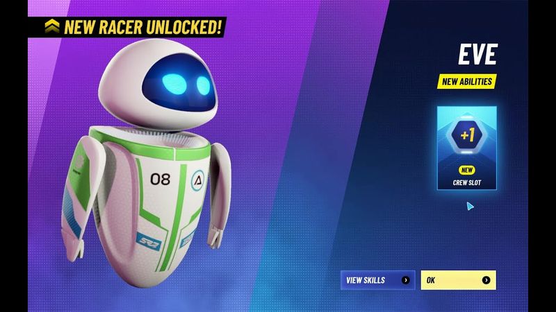 Disney Speedstorm: New Racer Unlocked: Eve