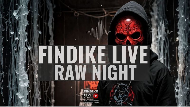 Findike Live – Dark Minimal Techno Xmas Session | Raw Night DJ Mix