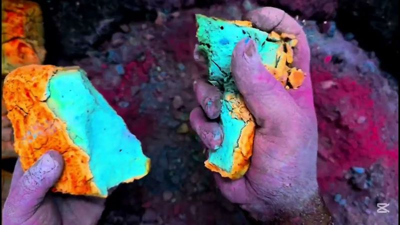 Buttery softy gymchalk Crush oddly satisfying powdery crush|dye AsMr|