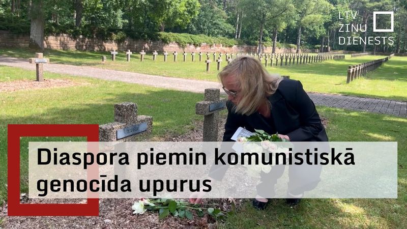 Ārvalstīs dzīvojošie latvieši piemin komunistiskā genocīda upurus
