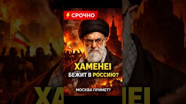 ИРАН ГОРИТ. ХАМЕНЕИ БЕЖИТ В РОССИЮ?