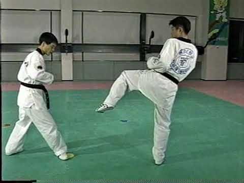 Керуги 1 - Техника ударов ног тхэквондо