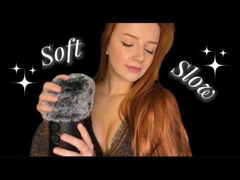 Soft & Slow Fluffy Mic Rubbing & Breathing✨☁️| Blue-Yeti, Whispered