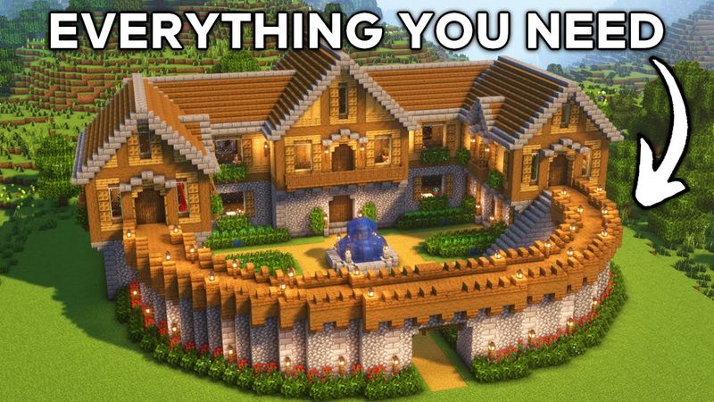 Minecraft: How to Build the Ultimate Survival House | Tutorial🏠