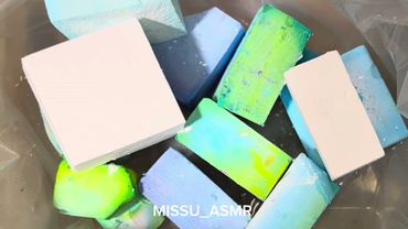 ASMR/ gym chalk/colourful gym chalk