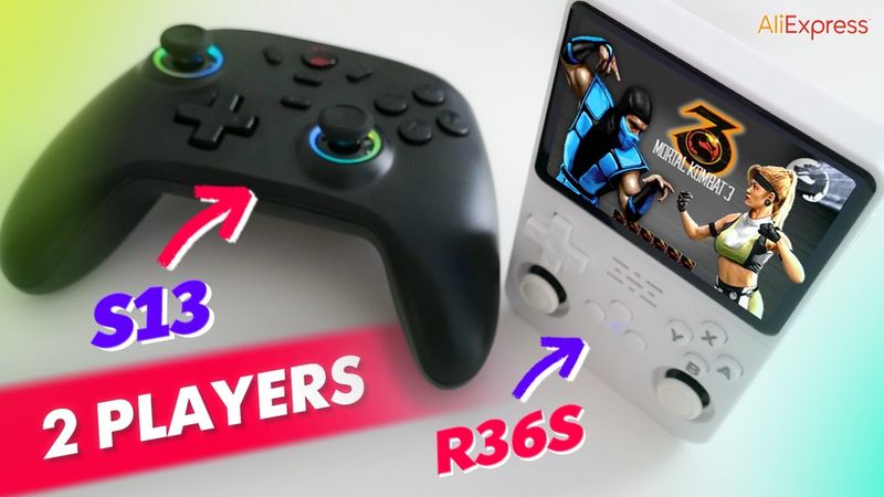 Data Frog S13 Budget Gamepad | R36S 2 Players Multiplayer