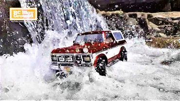 RC Car Traxxas TRX4 Ford Bronco Hard Body Red Overcoating 2