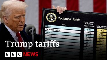 Donald Trump’s global tariffs take effect | BBC News