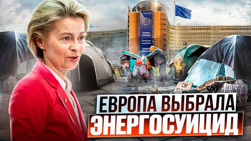 Европа выбрала ЭНЕРГОСУЦИД. Отказ от России пошел НЕ ПО ПЛАНУ?!
