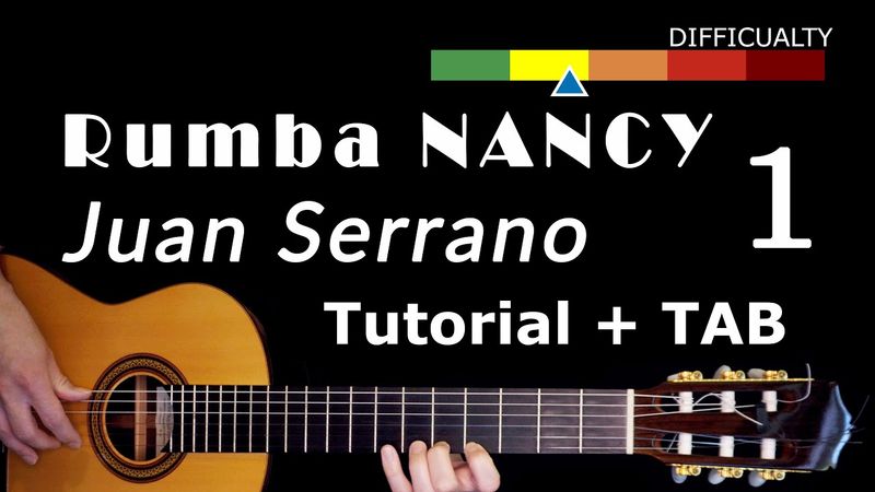 Rumba "Nancy" Part 1 by Juan Serrano | Flamenco Guitar Tutorial with Tablature