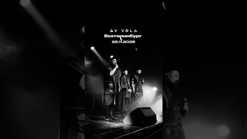 Екатеринбург, 26 ноября. Иногда одного видео достаточно, чтобы вспомнить весь концерт🔥 #ayyola