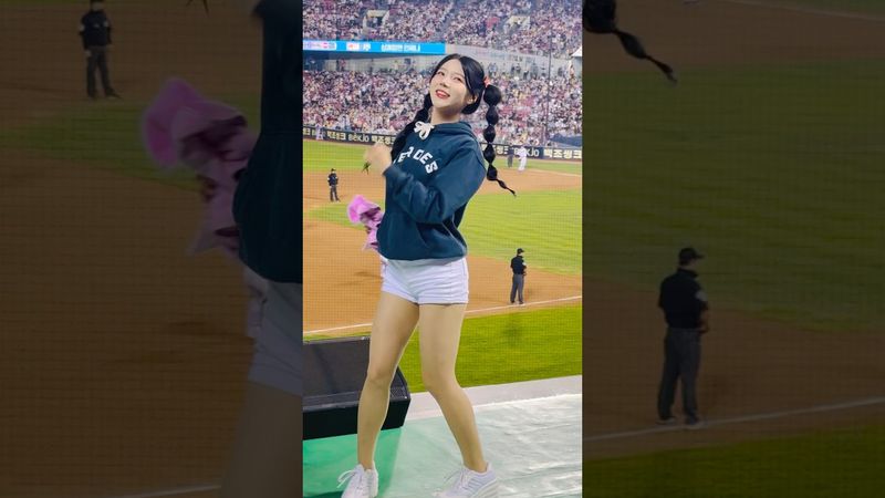 키움 볼넷송 너무 귀여움 #윤지나 #윤지나치어리더#키움히어로즈 #키움히어로즈치어리더