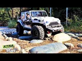 RC Car Xtra Speed XS01 Jeep Wrangler Park Rock Trail Adventure