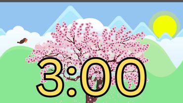 3 Minute Timer | Spring Blossom