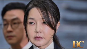 South Korea’s former first lady arrested after court issues warrant on corruption charges