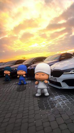 Pocoyo x4 dancing🕺🏼 №2 / #aftereffects #speedrump #fyp #yokado #120fp...