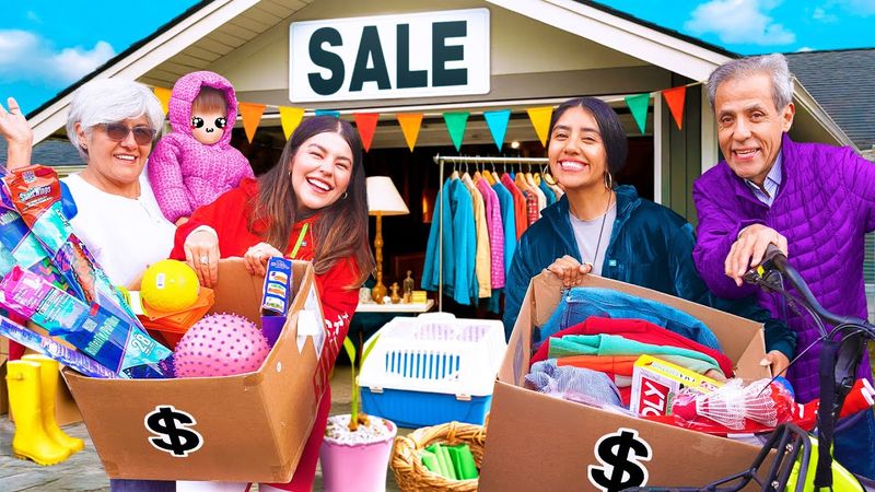 VENTA DE GARAGE DE LA CASA DE LA MONTAÑA | LOS POLINESIOS