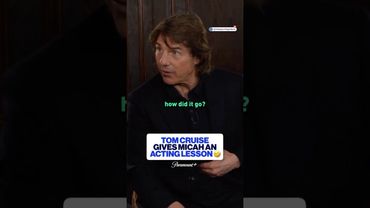 Tom Cruise gives Micah an Acting Lesson🎬🍿 | CBS Sports Golazo