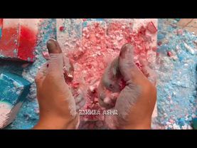 Crunchy Plain Jane & Dyed Gym Chalk crush 🎏 Edit 🎏 ASMR