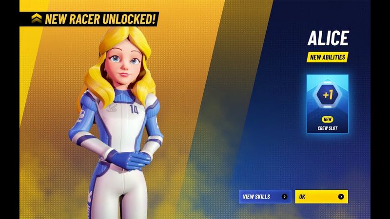 Disney Speedstorm: New Racer Unlocked: Alice