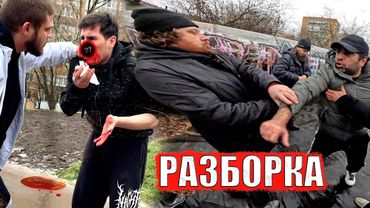 НАКАЗАЛИ ПАРНЯ. РАЗБОРКА В ГАРАЖАХ
