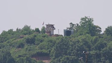 North Korean loudspeaker near border silent as eerie broadcasts end | AFP