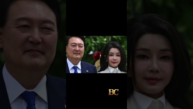 South Korea’s former first lady arrested after court issues warrant on corruption charges