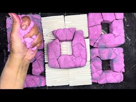 Cloud Strips with Purple Dusty Gym Chalk Reforms