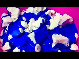 Fresh Chalk Chunks with Cornstarch Paste