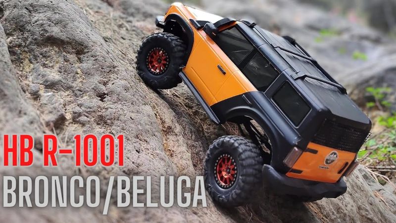RC CRAWLER BRONCO/BELUGA HB R1001 ESCALADA ADVENTURE 4X4 OFF-ROAD