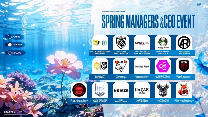 XENOMORFF | PUBG MOBILE | SPRING MANAGERS & CEO EVENT | 27PlusGenX, GodLike77, VP, QM, Puppy Patrol