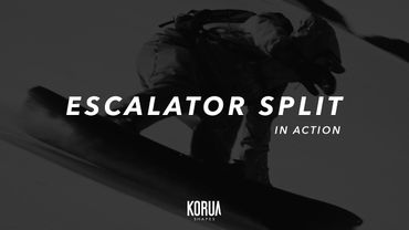 KORUA Shapes - In Action - Escalator Splitboard